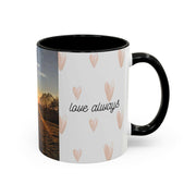 Vibrant Color Accent Mug is a stylish addition to any kitchen, bringing life and personality to your daily routine.