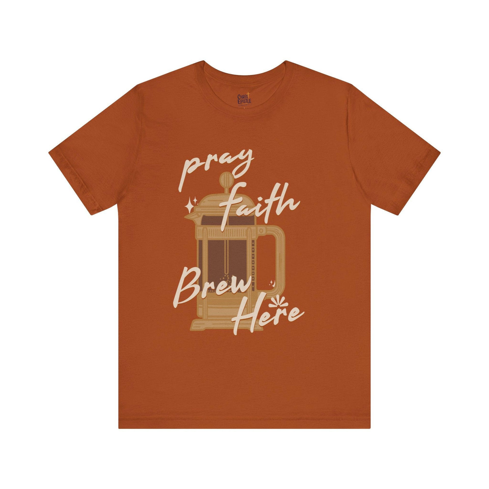 Jesus-themed T-Shirt and French Press Set - Unique Religious Gifts