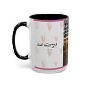 Vibrant Color Accent Mug is a stylish addition to any kitchen, bringing life and personality to your daily routine.
