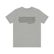 By Faith - Noah Christian T-Shirt | Unisex Jersey Short Sleeve Tee.