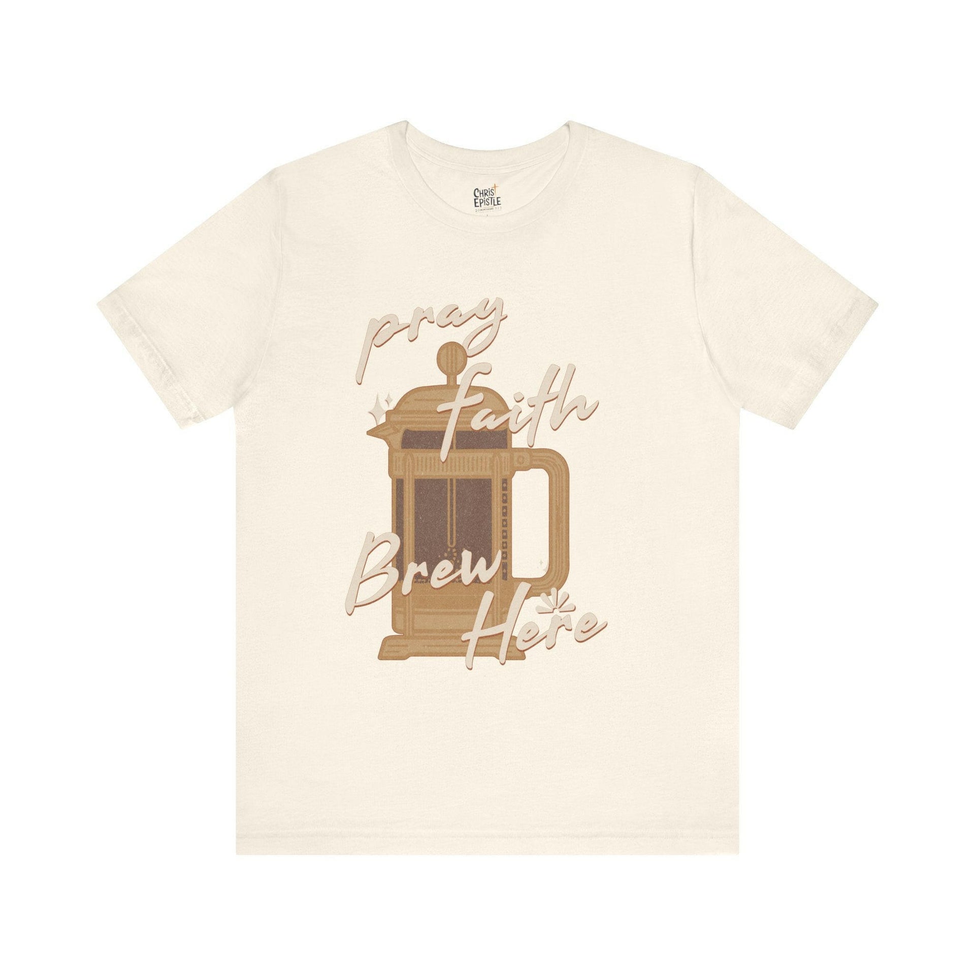 Jesus-themed T-Shirt and French Press Set - Unique Religious Gifts