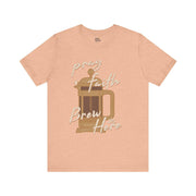 Jesus-themed T-Shirt and French Press Set - Unique Religious Gifts