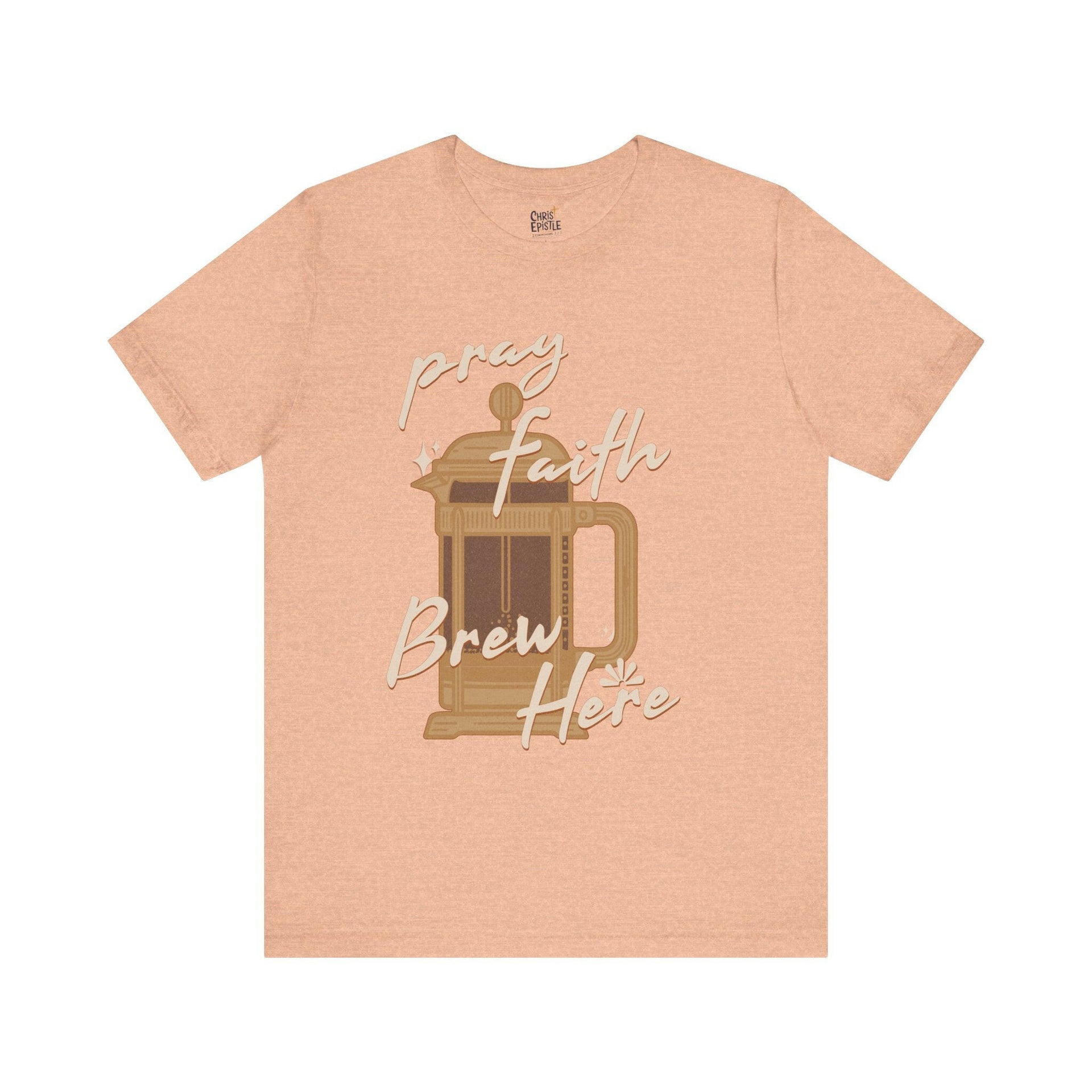 Jesus-themed T-Shirt and French Press Set - Unique Religious Gifts