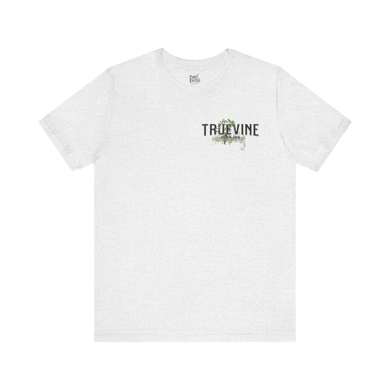 Christian True Vine T-Shirt with Scripture John 15:5