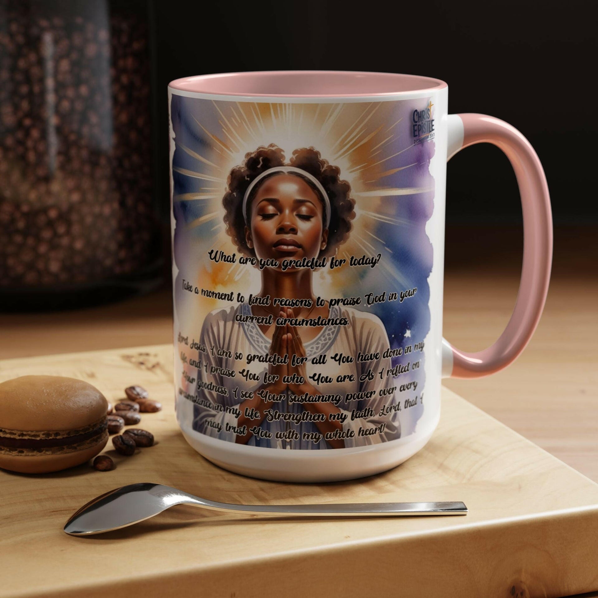 Gratitude Reflection & Prayer Mug - 15oz.