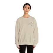 ONE in Christ | Embroidary | Unisex Heavy Blend™ Crewneck Sweatshirt | Light Colors.