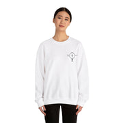 ONE in Christ | Embroidary | Unisex Heavy Blend™ Crewneck Sweatshirt | Light Colors.