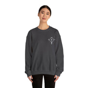 ONE in Christ | Embroidary | Unisex Heavy Blend™ Crewneck Sweatshirt | Dark Colors.