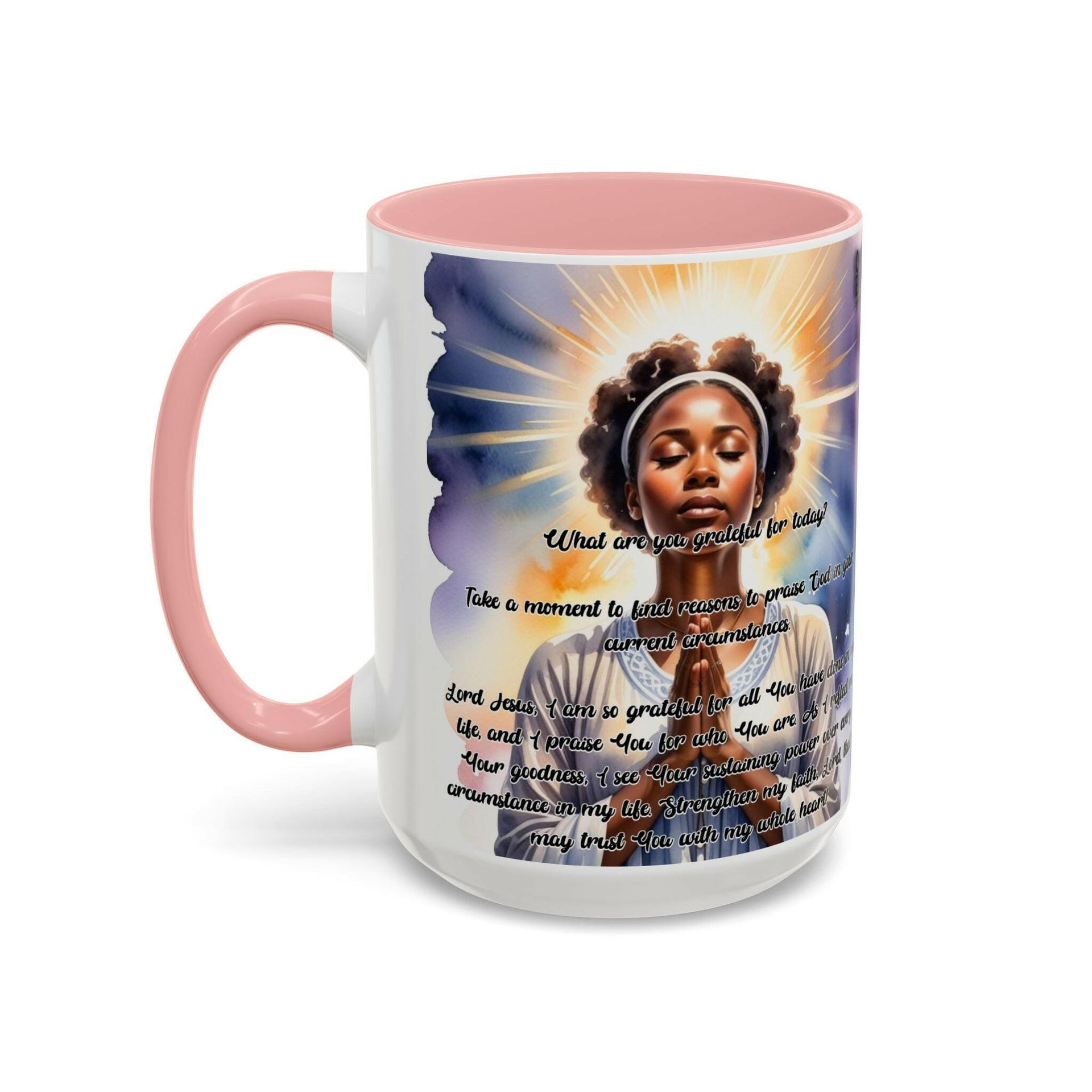 Gratitude Reflection & Prayer Mug - 15oz.