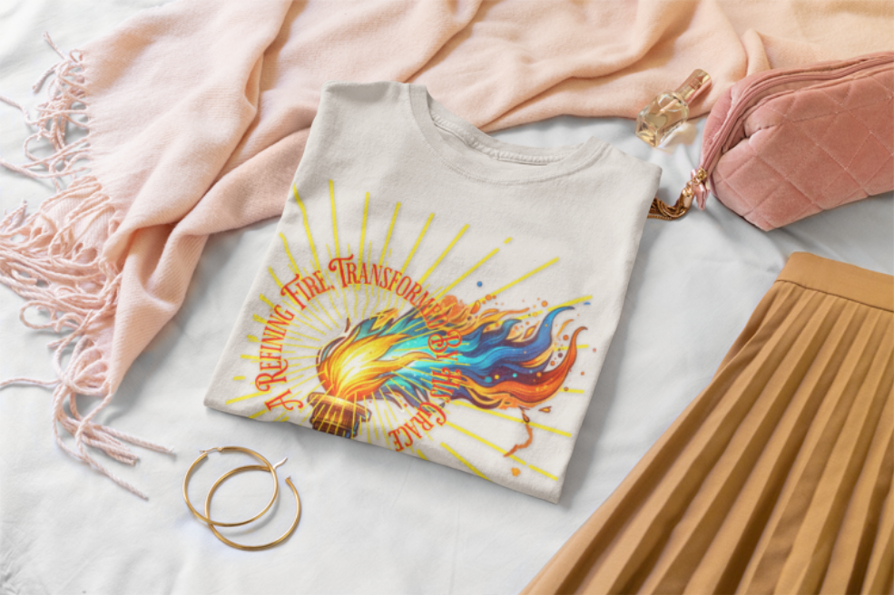 Jesus is the Light | A Refining Fire | Women's T-Shirt.