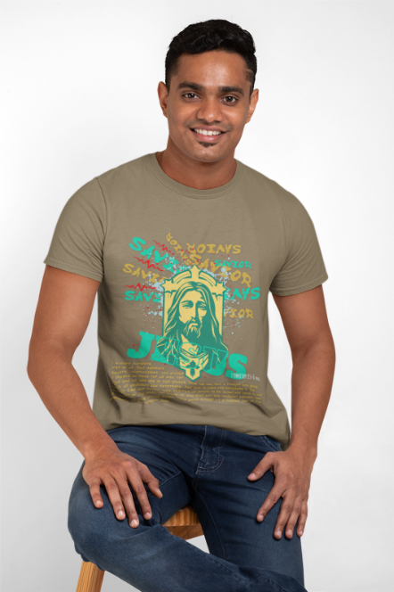 Jesus Savior T-Shirt | Unisex Jersey Short Sleeve Tee | He Gave His Life So That We May Have Life!.