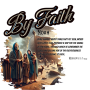 By Faith - Noah Christian T-Shirt | Unisex Jersey Short Sleeve Tee.