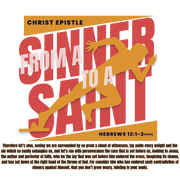 From Sinner to Saint T-Shirt | Unisex Jersey Short Sleeve Tee | Run your Race and Look to Jesus!.