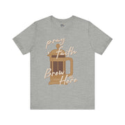 Faith Brew | T-Shirt | Drink Coffee, Pray, and Be Blessed!.