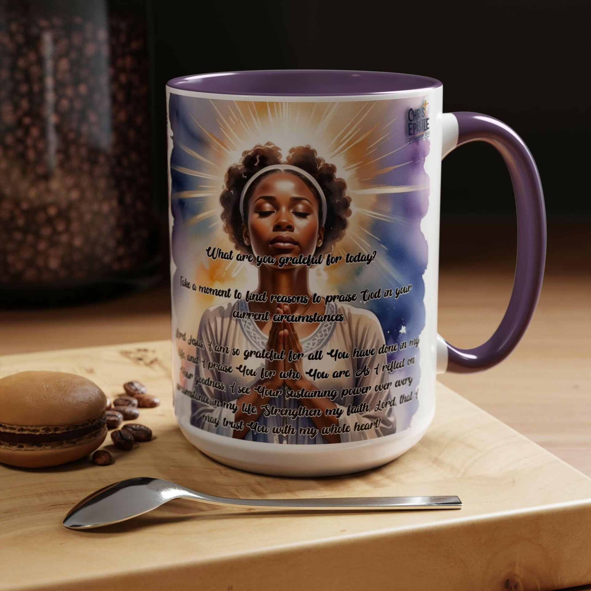 Gratitude Reflection & Prayer Mug - 15oz.