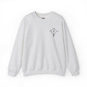 ONE in Christ | Embroidary | Unisex Heavy Blend™ Crewneck Sweatshirt | Light Colors.