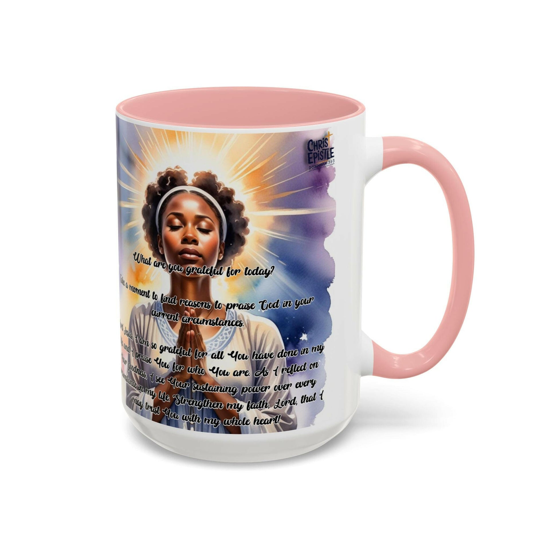 Gratitude Reflection & Prayer Mug - 15oz.