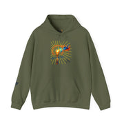 Jesus is the Light | A Refining Fire | Womens Heavy Blend™ Hooded Sweatshirt.