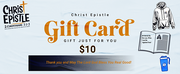 Christ Epistle Gift Card.